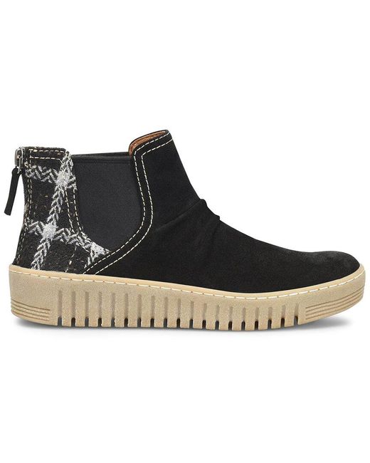 Comfortiva Black Hollis Suede Boot