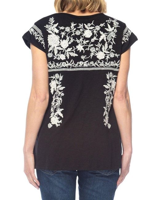 Tolani Black Anice Top