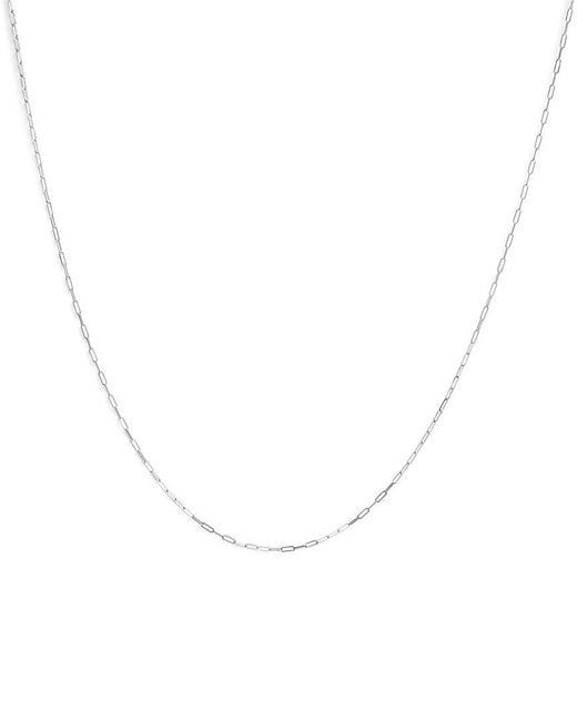 Haus of Brilliance White 14K Chain Necklace for men