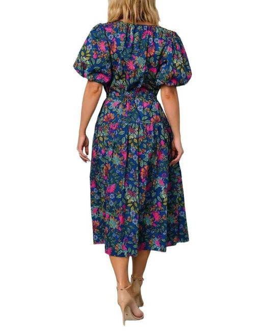VIBI Blue Dress
