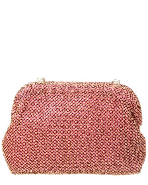Rafe New York Red Brooke Clutch
