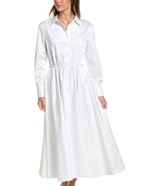 Toccin White Anika Shirtdress