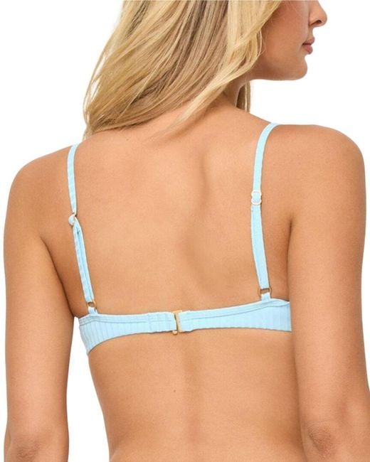 LSPACE Blue Peyton Top