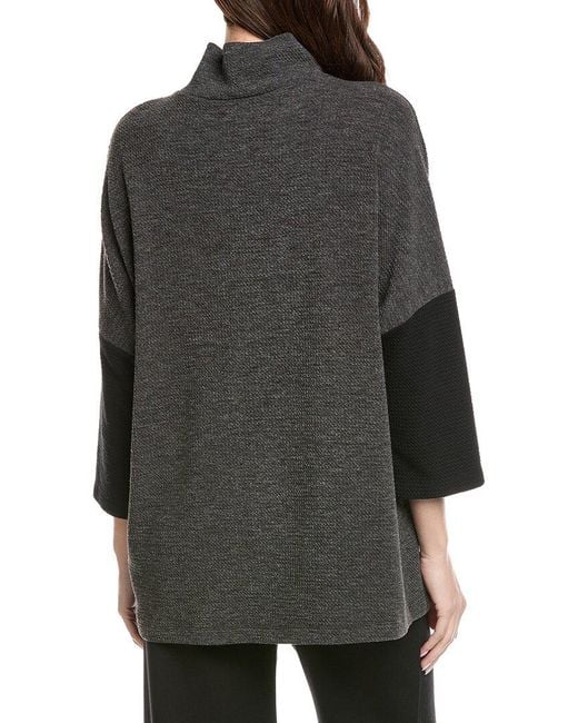 Joseph Ribkoff Gray Front Pocket Pullover