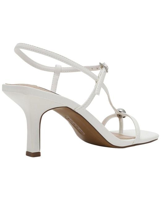 Steve Madden White Tamila Heel