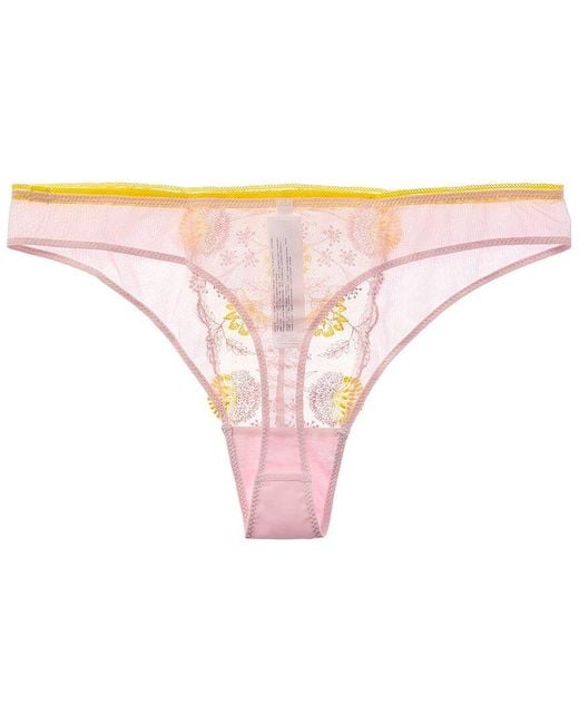 Passionata Pink Chloe Lace Thong