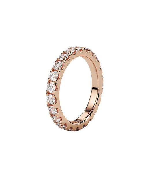 Lab Grown Diamonds White 14K Rose 2.00 Ct. Tw. Lab-Grown Diamond Ring