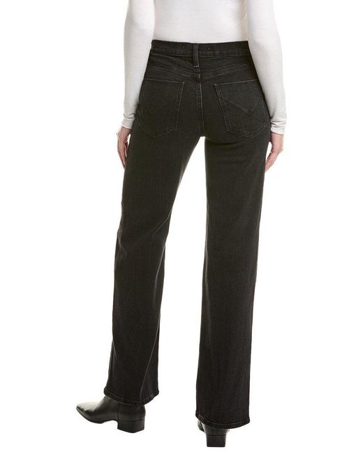 Hudson Black Rosie Fabulous Wide Leg Jean