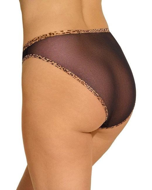 Cosabella Brown Soire Confidence Leopard High Waist Bikini