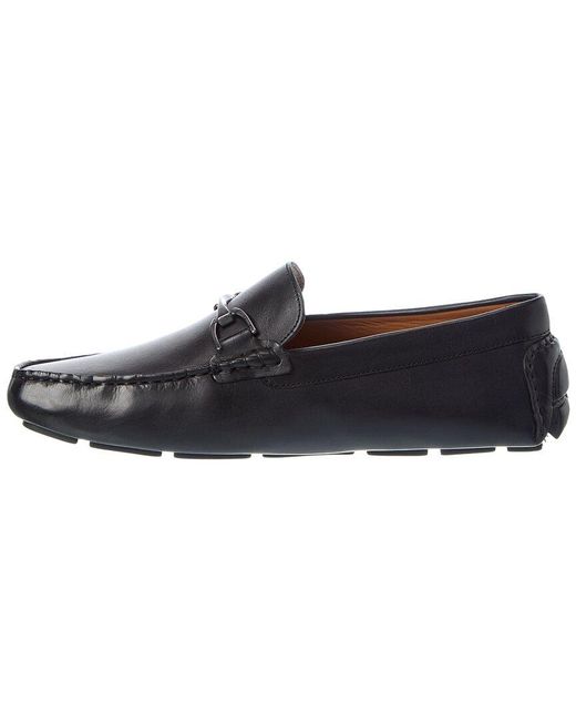 Allen Edmonds Black Lando Leather Driver for men
