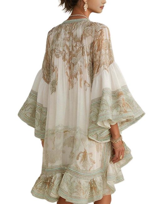 FLORIDA CLOTHING Natural Midi Dress