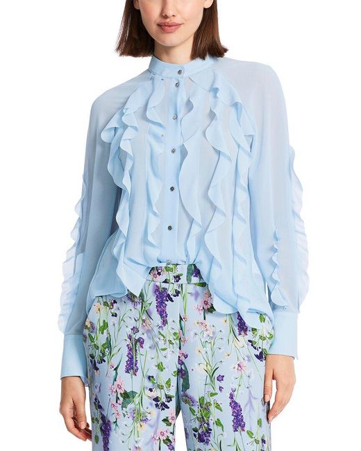 Marc Cain Blue Shirt