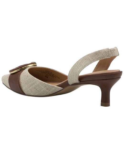 Adrienne Vittadini Metallic Sedate Pump