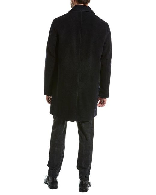 Cole haan men's wool blend clearance coat