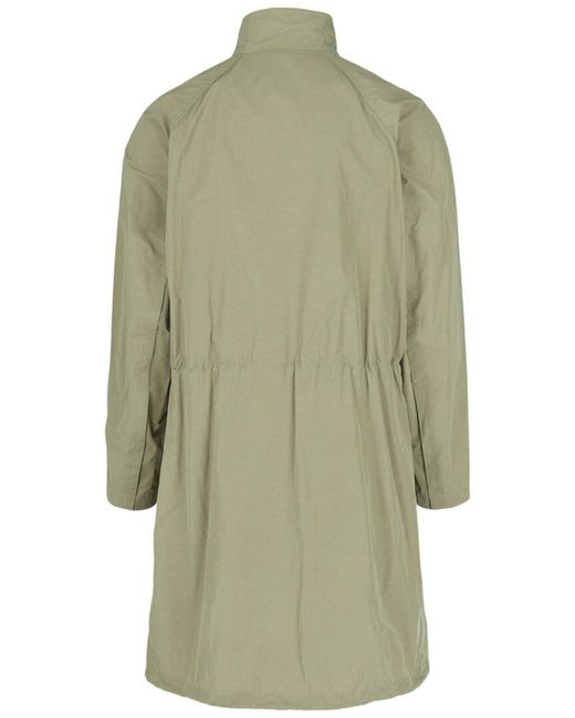 Ferragamo Green Mock Neck Jacket for men