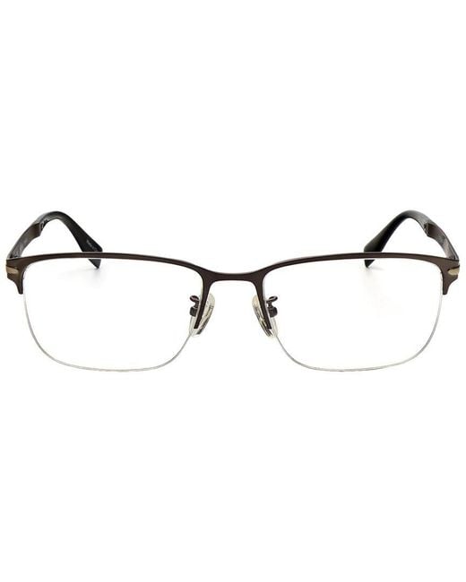 Trussardi Gray Vtr274F 56Mm Optical Frames
