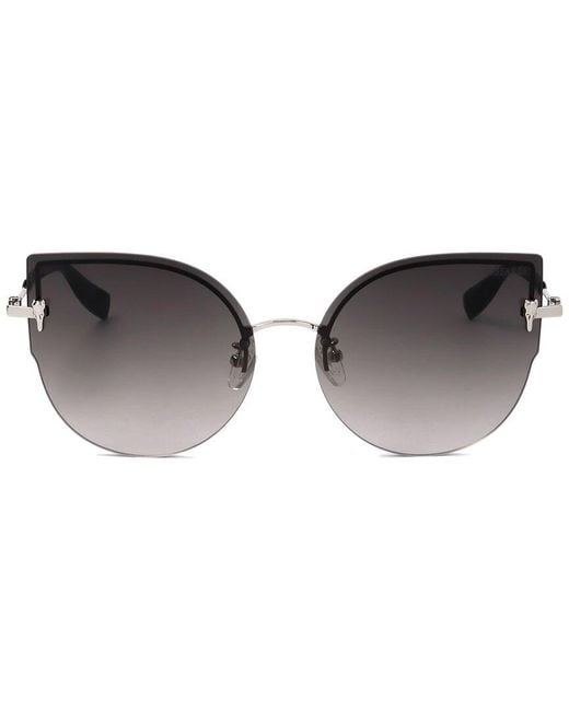 Trussardi Black Str397F 579 60Mm Sunglasses