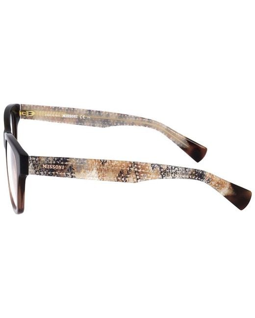 Missoni Brown 50Mm Optical Frames