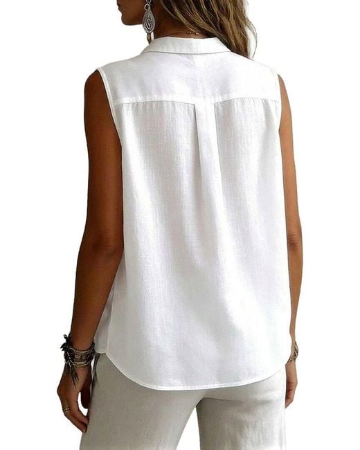 VERA DOLINI White Blouse