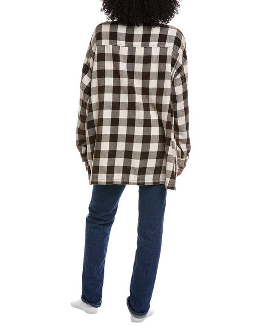 The Nu Vintage Black Flannel Shirt