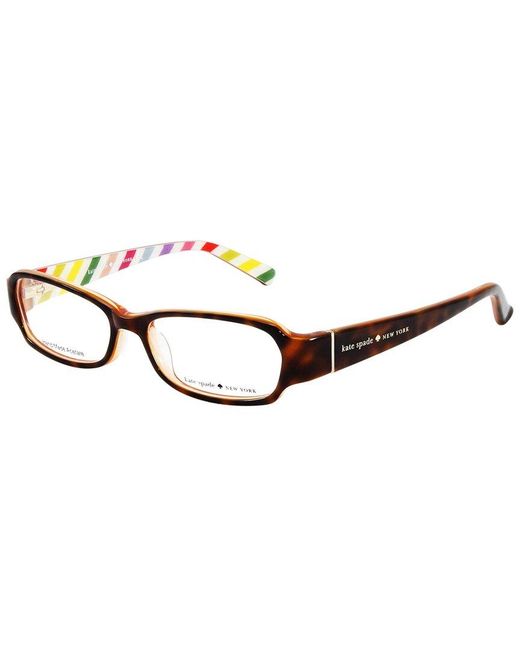 Kate Spade White Gene 51Mm Optical Frames