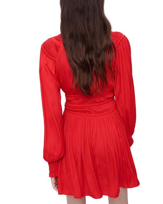 Maje Red Dress
