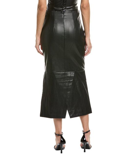 Staud Black Laurel Skirt