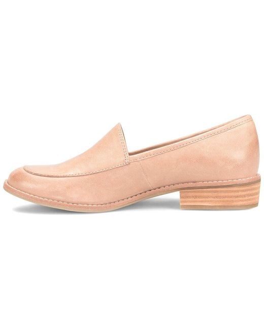 Söfft Pink Napoli Leather Loafer
