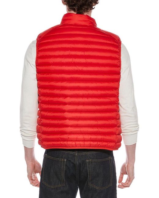 Save The Duck Red Adam Vest for men
