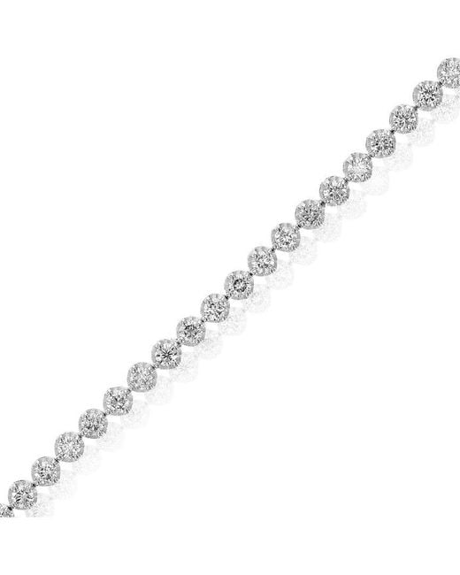 Amairah White 14K 2.00 Ct. Tw. Lab-Grown Diamond Tennis Bracelet