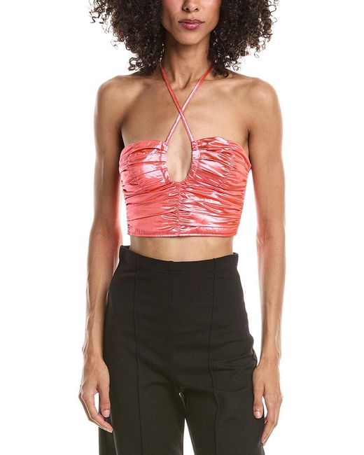 Forte_forte Red Sleeveless Top