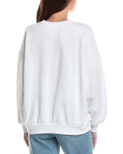 Z Supply White Sundays Wild Sweatshirt