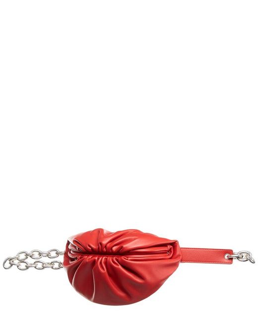 Bottega Veneta Multicolor The Belt Chain Leather Pouch