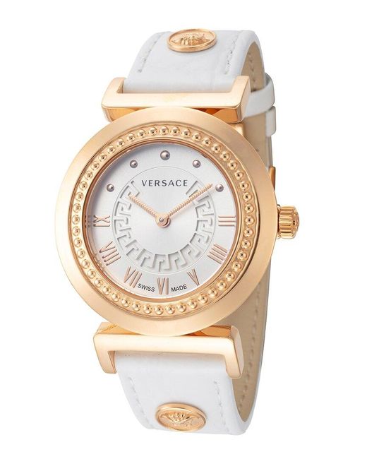 Versace White Vanity Watch