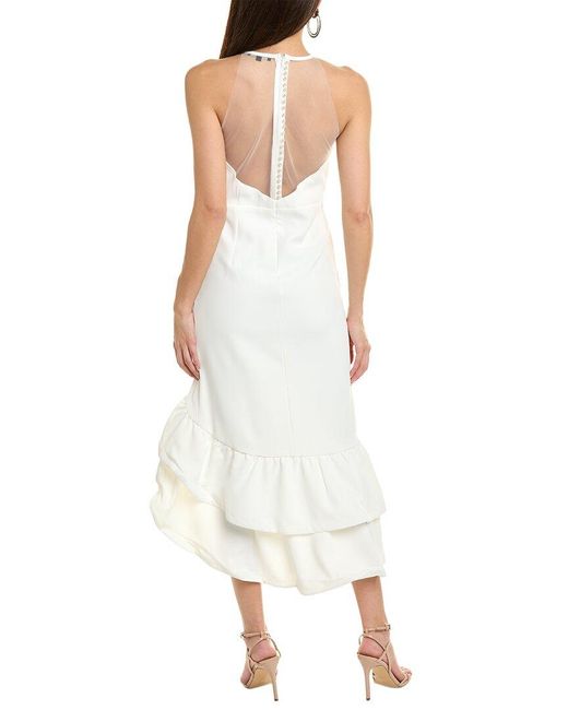 Beulah London White Maxi Dress