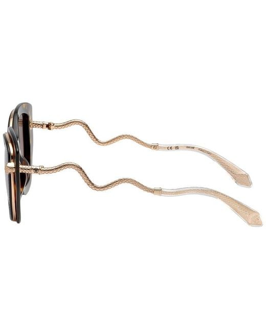 Roberto Cavalli Brown 52Mm Sunglasses