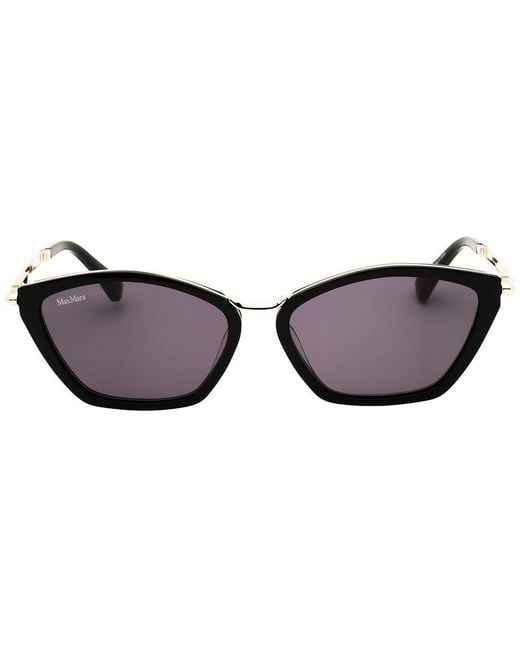 Max Mara Black Mm0162 54Mm Sunglasses