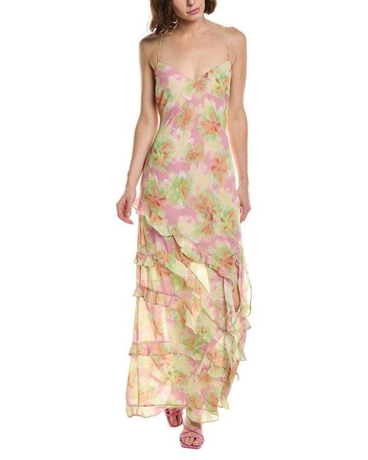 Bardot Natural Cantara Printed Maxi Dress