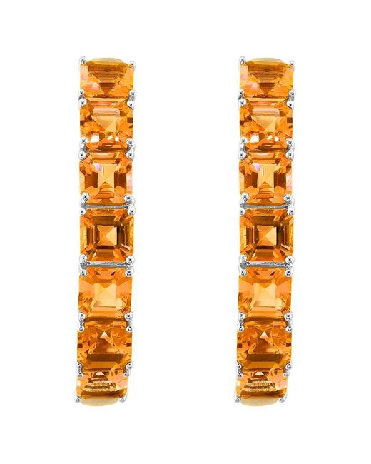 Effy Fine Jewelry Metallic 8.95 Ct. Tw. Citrine Earrings