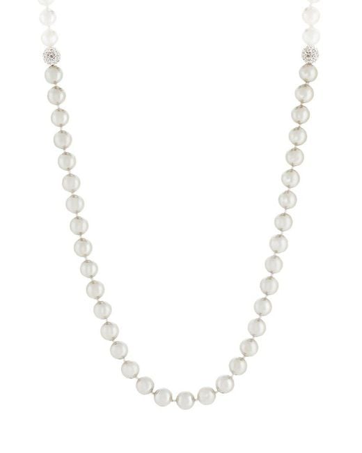 Splendid White 10Mm Pearl Necklace