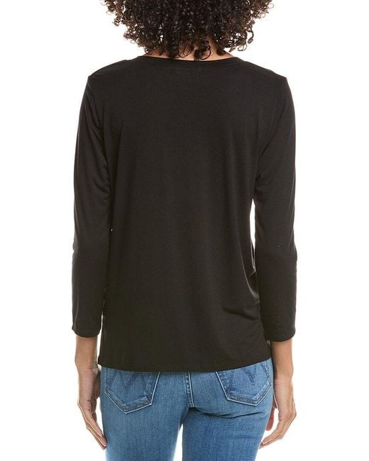 Michael Stars Black Sue Top
