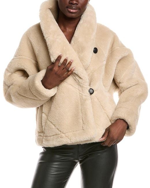 Ba&sh Natural Vinie Coat