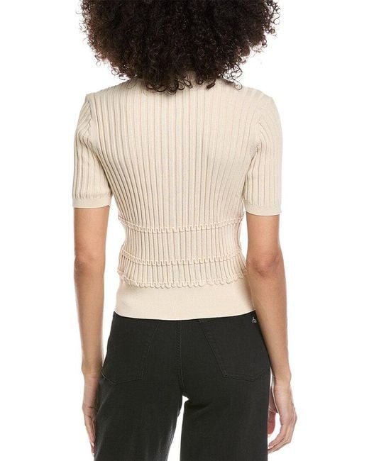 Rag & Bone White Stacey Cardigan