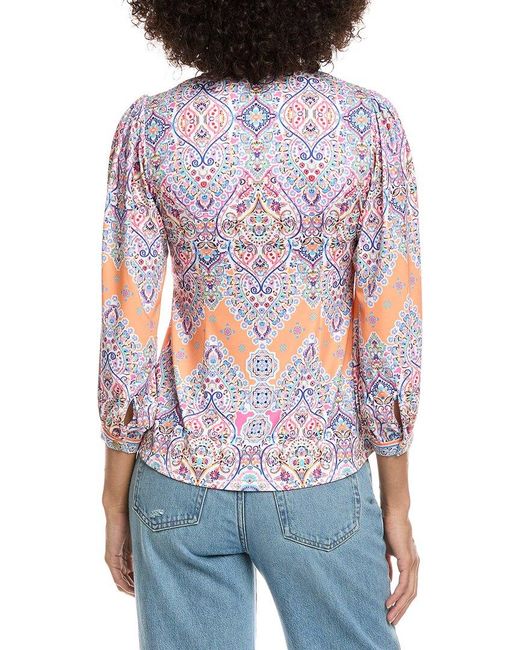 Hale Bob Natural Lennon Blouse