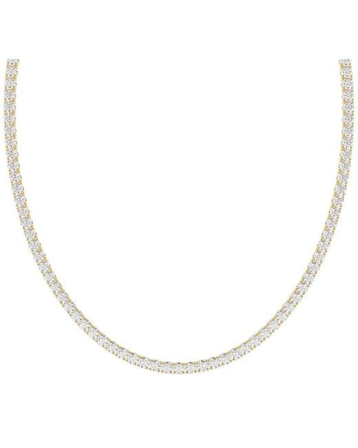 Diamond Select Cuts White 14K 5.00 Ct. Tw. Diamond Pendant Necklace