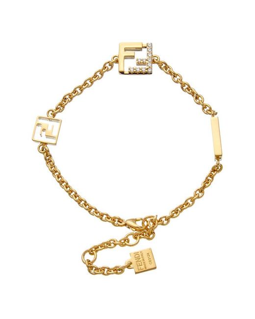 Fendi Metallic Forever Bracelet