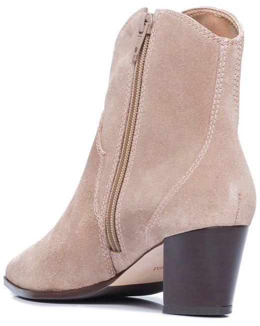 Bernardo Natural Frisco Suede Boot