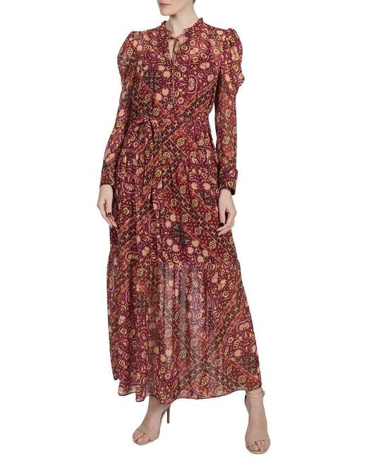 Julia Jordan Red Midi Dress