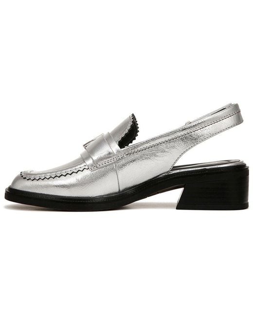 Franco Sarto White Gianna Slingback