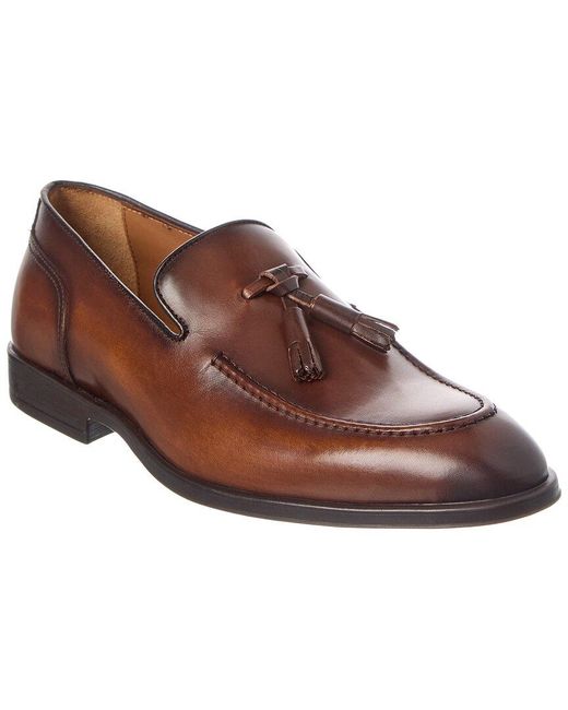 Antonio Maurizi Brown Leather Loafer for men